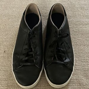 Women’s Black Leather Cole Haan Sneakers, size 10